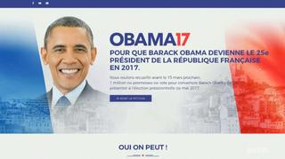 Obama ma wielu fanów we Francji
