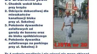 Obietnice wyborcze Wojciecha Chuchli