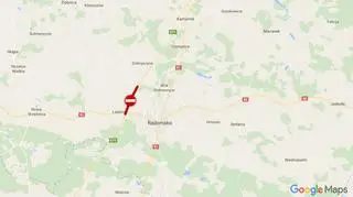 Obwodnica Radomska zamknięta dla ruchu