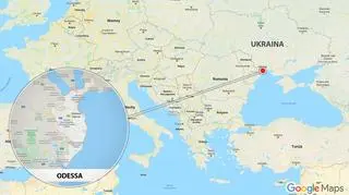 Odessa położona jest na południu Ukrainy