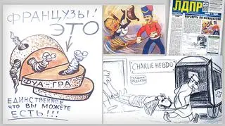 Odpowiedź na karykatury "Charlie Hebdo" w gazecie Żyrinowskiego 