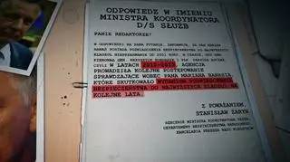 Odpowiedź rzecznika koordynatora do spraw służb specjalnych na pytania w sprawie Mariana Banasia, prezesa Najwyższej Izby Kontroli