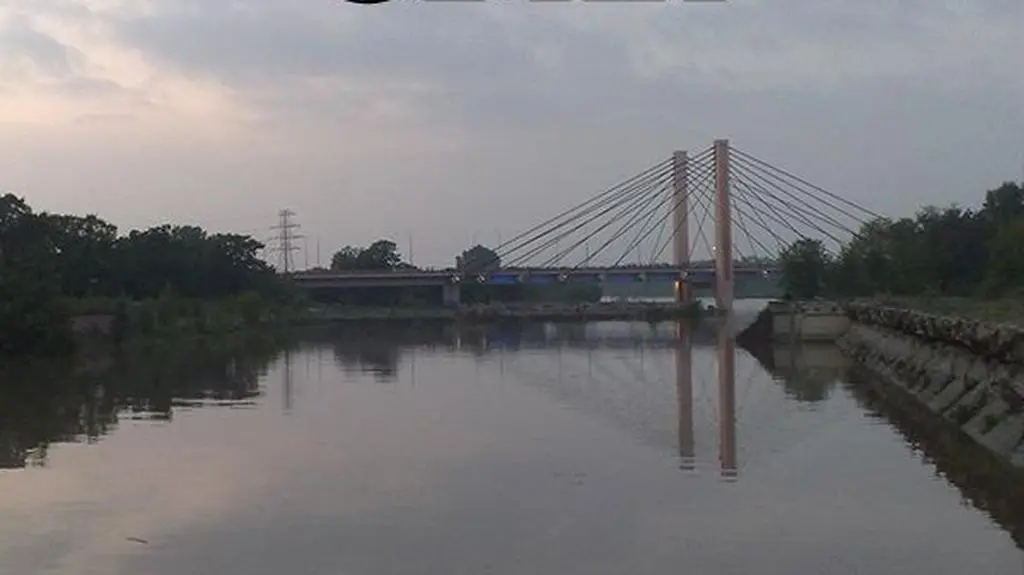 Odra - ujście rzeki Wrocław