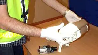 Odzyskana kamera monitoringu (fot