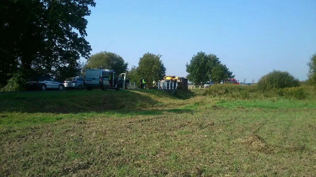 Ofiarą jest operator koparki