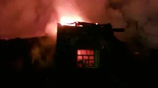 Ogień pojawił sie nad ranem