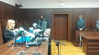 Ogłoszenie wyroku w sądzie w Opolu