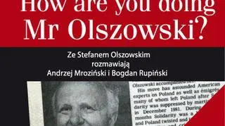 Okładka książki-wywiadu rzeki z Olszowskim