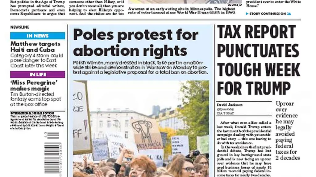 Okładka "USA Today"