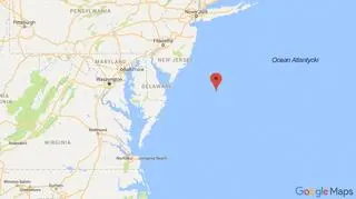 Okręt Wiktor Leonow zauważono na wysokości Delaware