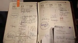 Olga Tokarczuk przekazała do Muzeum Nagrody Nobla kalendarz z 2018 roku z osobistymi zapiskami