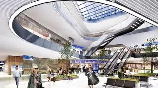 Oprócz sklepów, wnętrza zajęte będą także przez hotel biurowce