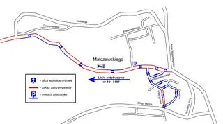 Organizacja ruchu przy cmentarzu w Sopocie
