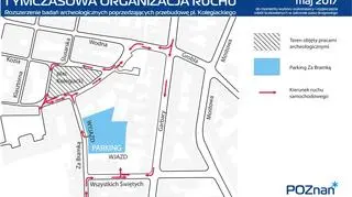 Organizacja ruchu wokół pl. Kolegiackiego