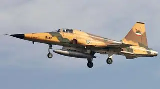Oryginalny amerykański F-5E w barwach irańskiego lotnictwa. Podobieństwo jest oczywiste