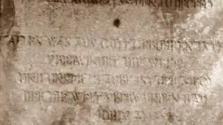 Osiemnastowieczna pyta nagrobna burmistrza Skarszew
