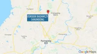 Ośrodek badawczy Sanumdong leży na przedmieściach Pjongjangu