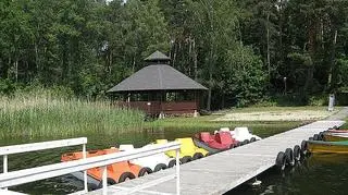 Ośrodek położony jest nad jeziorem (fot. prezydent.pl)