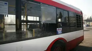 Ostrzelany autobus