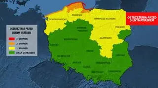 Ostrzeżenia pogodowe IMGW