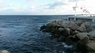 Ostrzeżenie przed sztormem na Bałtyku