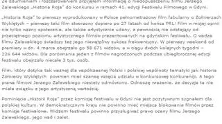 Oświadczenie prof