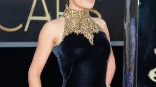 Oto najgorsza fryzura oscarowej gali - Salma Hayek i jej kok