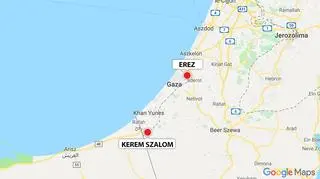 Otwarto dwa przejścia graniczne w Strefie Gazy 