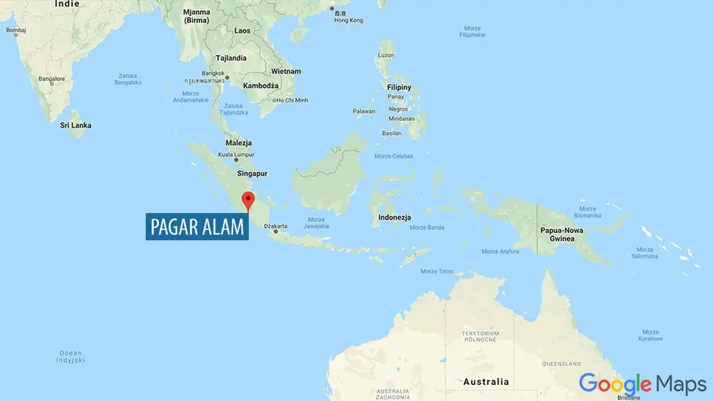Pagar Alam w Indonezji