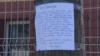 Pan Eryk wywiesił ogłoszenia na Oryniu