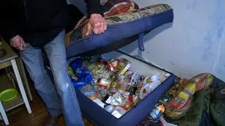 Pan Ryszard lubi mieć dużo jedzenia