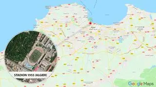 Panika wybuchła przed stadionem w Algierze