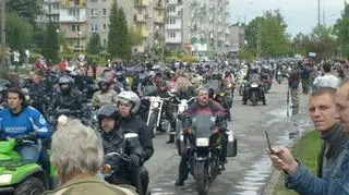 Parada motocyklistów (fot. internauta)