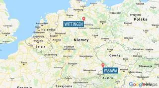 Pasawa i Wittingen, gdzie znaleziono ofiary morderstw