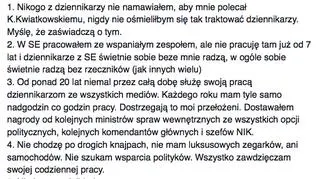 Paweł Biedziak na Facebooku