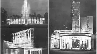 Pawilony wybudowane na Pewukę wyróżniały się ciekawą i nowoczesną architekturą