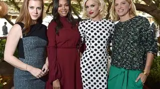 Petra Flannery (po prawej) ze swoimi klientkami: Amy Adams, Zoe Saldana i Gwen Stefani na imprezie w Los Angeles, gdzie ogłoszono ranking "Hollywood Reporter"