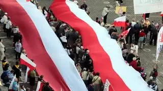 Pierwsi uczestnicy marszu już na pl