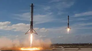 Pierwsza Falcon Heavy wzniosła się z przylądka Canaveral 6 lutego 2018 roku