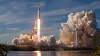 Pierwsza Falcon Heavy wzniosła się z przylądka Canaveral 6 lutego 2018 roku
