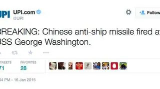 Pierwszy tweet z serii