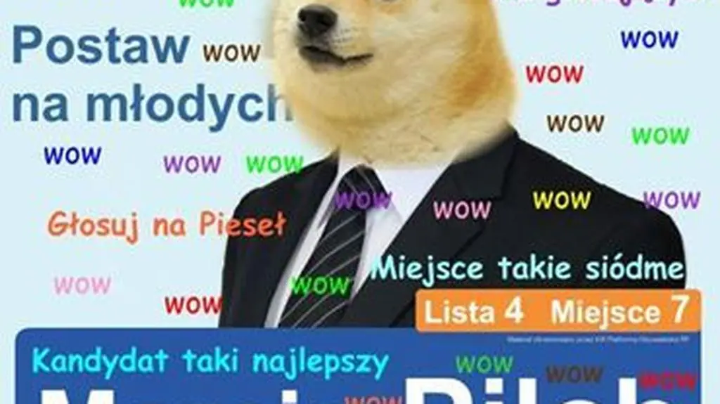Pieseł zamiast głowy
