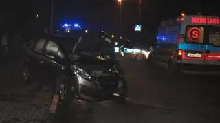 Pijany kierowca zderzył się z autobusem