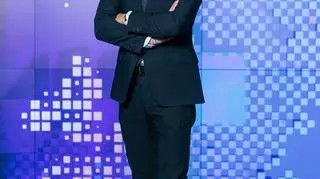 Piotr Kraśko, prowadzący program "Fakty o Świecie"