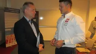 Piotr Kula podczas konferencji Fundacji Sport na Zdrowie