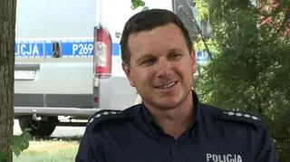 Piotr Wawrzyniak, policjant z Gliwic