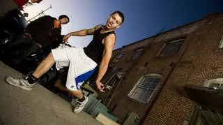 Pip Andersen to mistrz parkouru, który wystąpił w programie "MTV Ultimate Parkour Challenge"