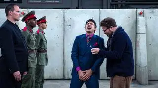 Pisarz George R.R Martin zaprosił twórców "The Interview" - Jamesa Franco i Setha Rogena -  do Santa Fe, gdzie ma własne kino