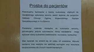 Pismo ordynatora do pacjentów z prośbą o pomoc