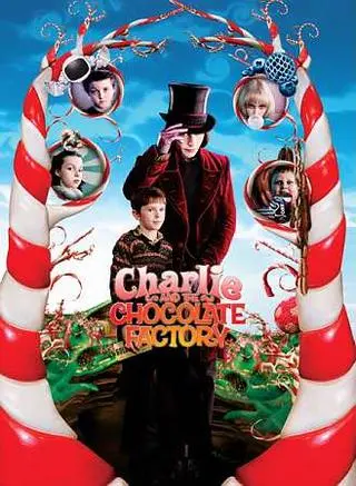 Plakat filmu "Charlie i fabryka czekolady"